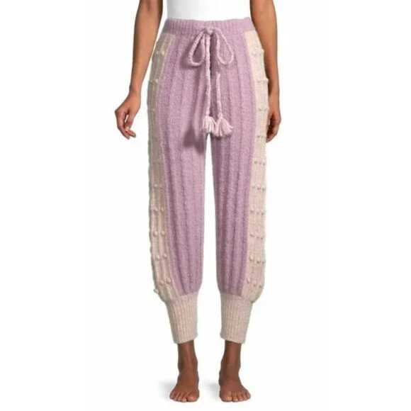 LoveShackFancy Landana Knit Joggers - Picture 2 of 4